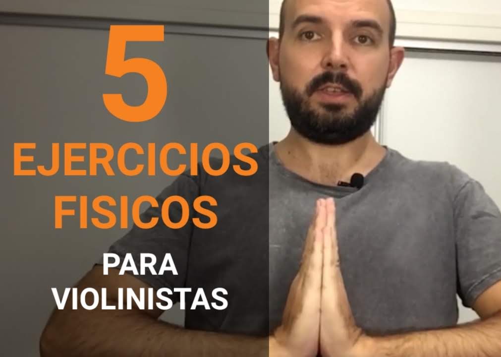 Ejercicios fisicos para Violinistas (elongación y calentamiento)